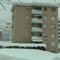 _palazzi a Marzabotto sotto la neve